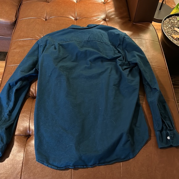 Collared Cotton Button-Up - Picture 4 of 4